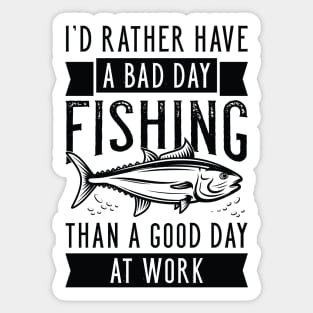 Bad Day Fishing Sticker